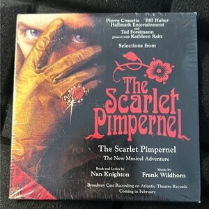 The Scarlet Pimpernel Soundtrack Demo CD Sealed 3 tracks 0040